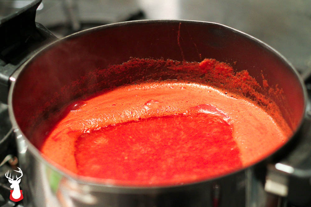 G@H's roma tomato sauce getting its boil on