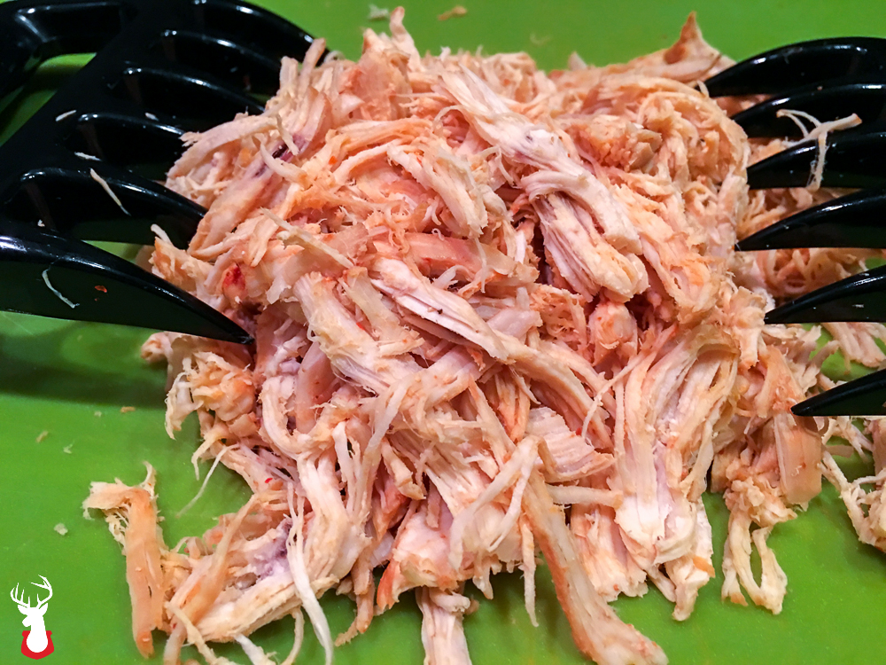 Shredded Chicken for Chicken Jalapeno Enchilada Soup