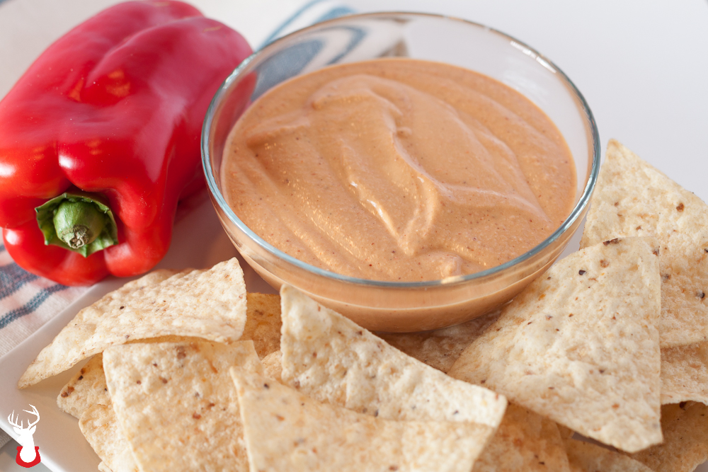 roasted red pepper and garlic hummus